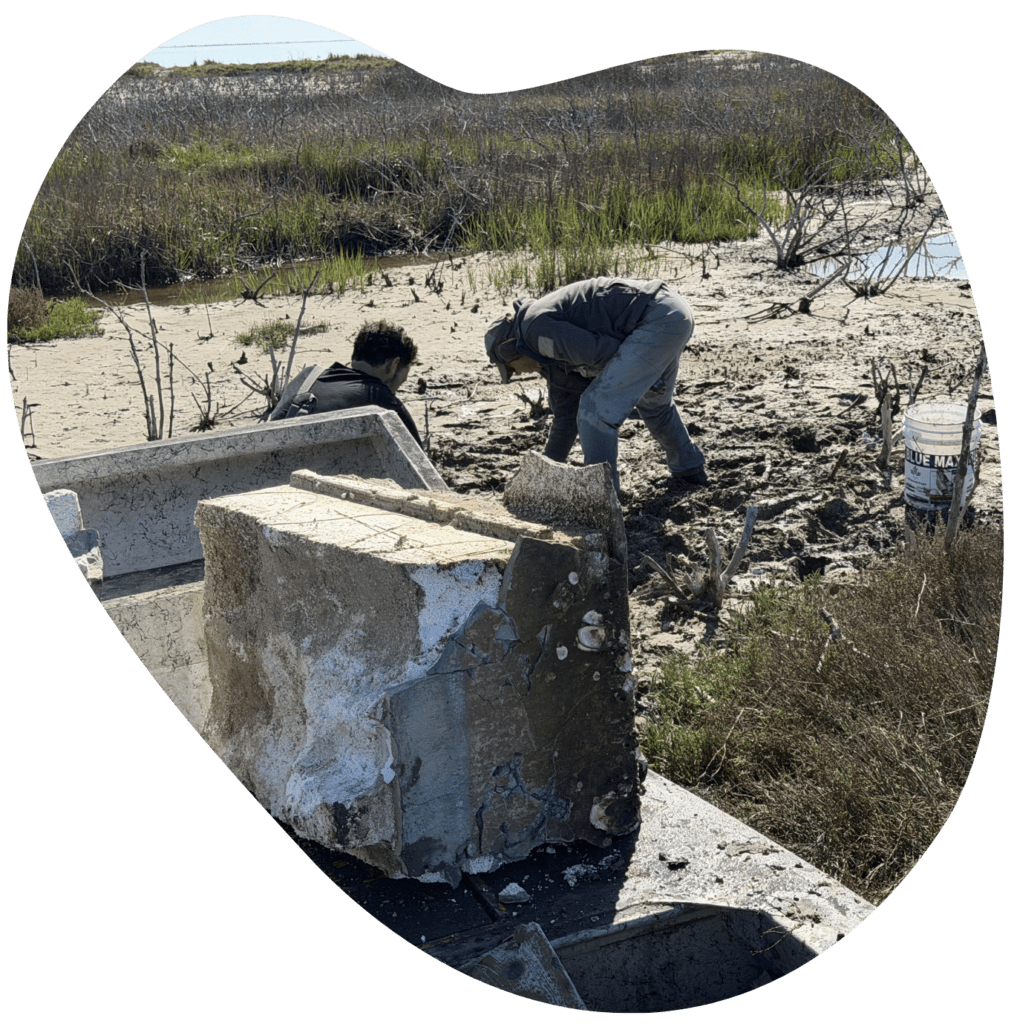 Concrete structure removal